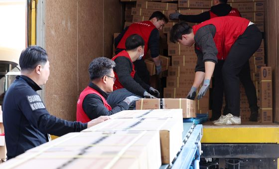 수능 D-2 '시험지 행렬'