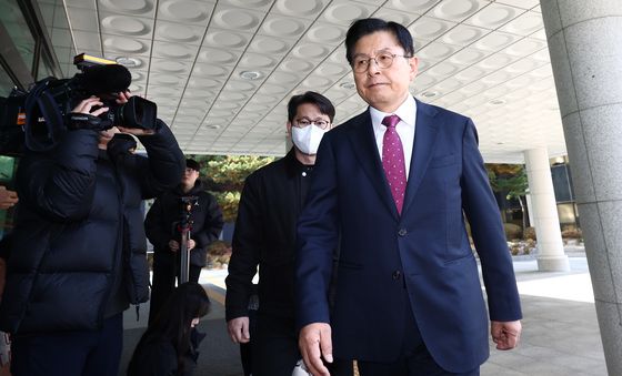 '내란 선동 혐의 체포' 황교안, 내란특검 도착