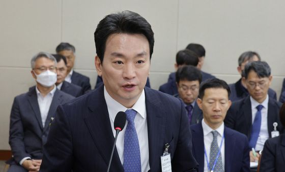 예산안 통과 인사하는 박장범 사장