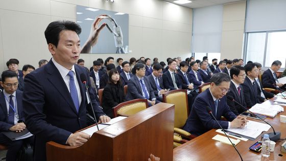 과방위 발언하는 박장범 사장