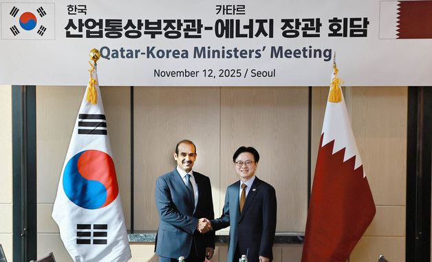 김정관 산업부 장관, 카타르 에너지 담당 국무장관 회담
