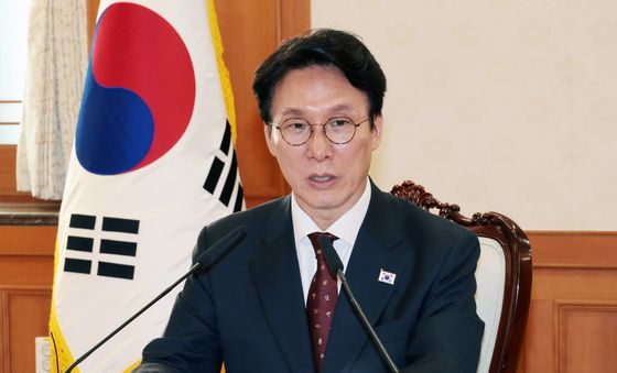 모두발언하는 김민석 국무총리