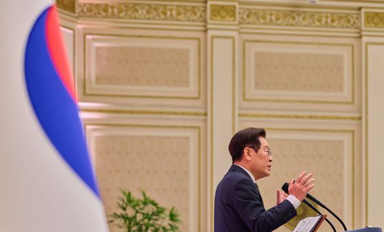 시장·군수·구청장 초청 국정설명회 발언하는 이재명 대통령