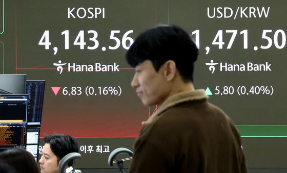 오늘의 증시 '코스피 약보합 개장'