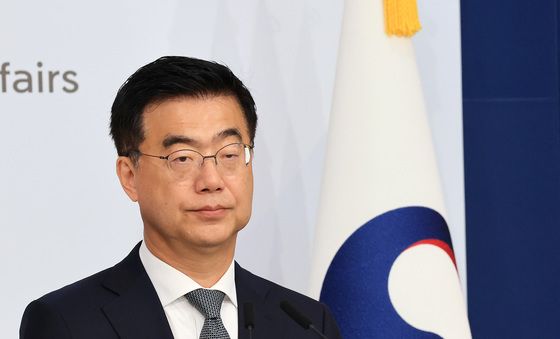 정례브리핑하는 이재웅 외교부 대변인