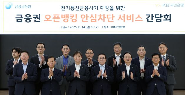 전기통신금융사기 예방을 위한 금융권 오픈뱅킹 안심차단 서비스 간담회