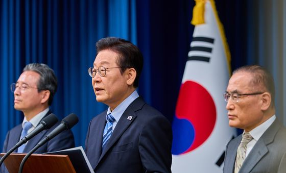 한·미 팩트시트 타결 결과 발표하는 이재명 대통령