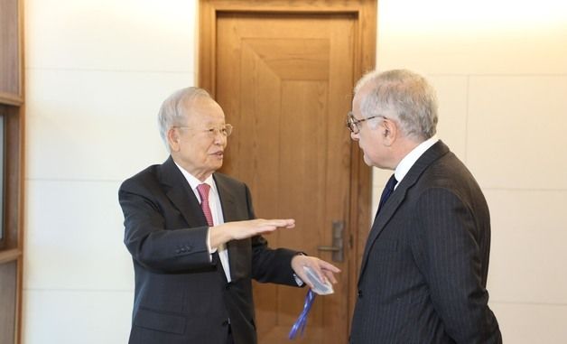 손경식 경총 회장, 주한EU대사 접견