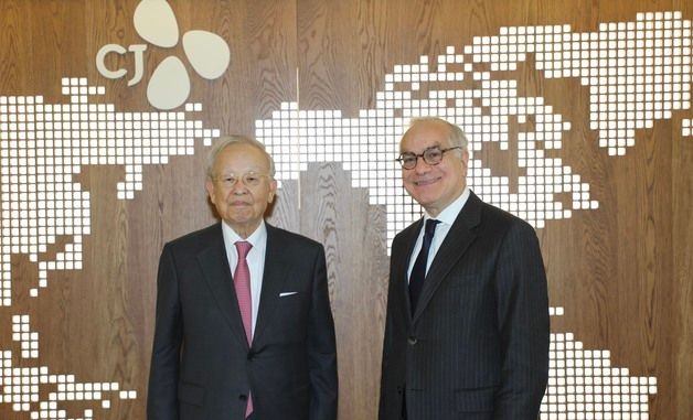 손경식 경총 회장, 주한EU대사 접견