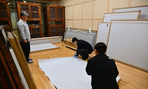 \'시왕도\' 맞을 준비하는 신흥사