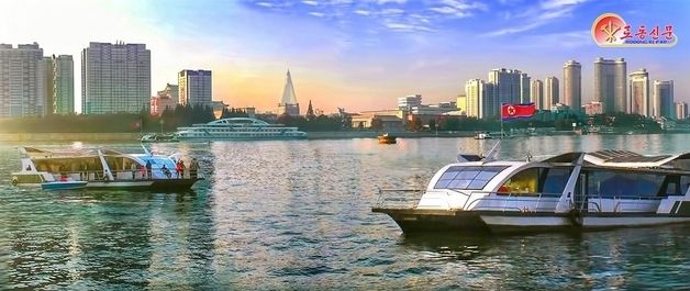 북한, 변화된 대동강 선전…"평양의 황홀한 모습"