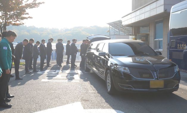 울산화력 붕괴사고 희생자 발인