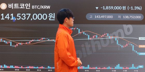 비트코인, 한 달 만에 '털썩'… 올해 수익률 반납