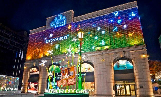 갤러리아백화점, 고야드와 크리스마스 콜라보