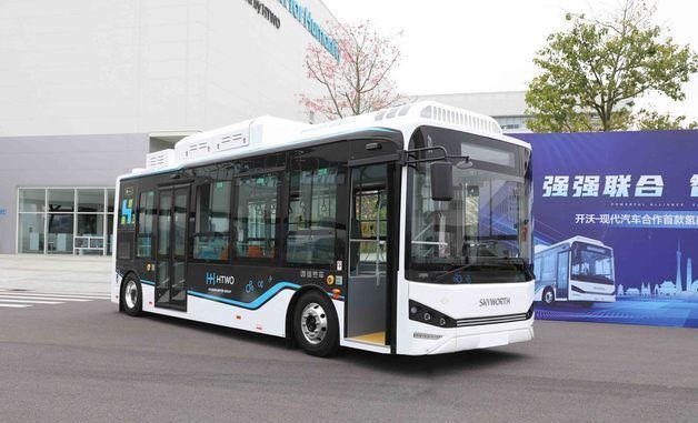 현대차, 중국 카이워그룹과 손잡고 광저우에 수소버스 공급
