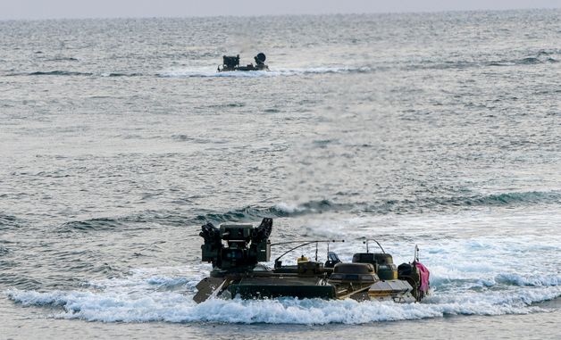 해군·해병대, '25년 호국합동상륙훈련' 실시
