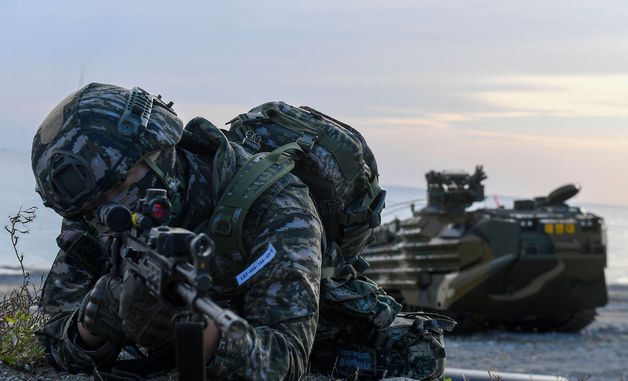 '호국합동상륙훈련', 하차전투 실시