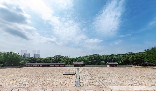 서울시, 종묘 정전 상월대에서 세운지구를 바라본 시뮬레이션 이미지 공개