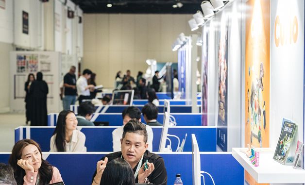 '2025 K-엑스포 아랍에미리트' B2B 부스는 열띤 상담 중