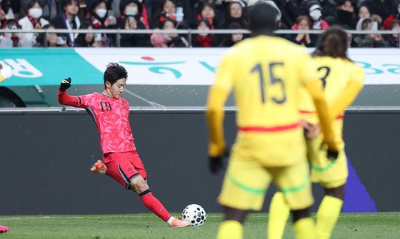 이강인 환상 크로스