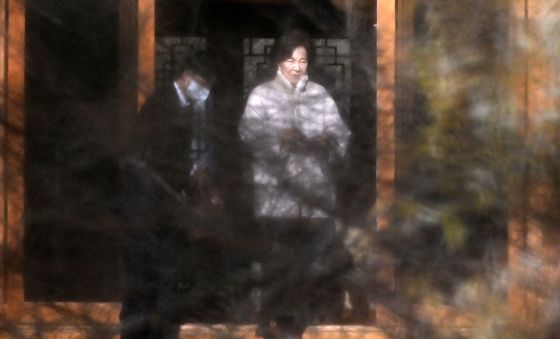 삼성그룹 창업주 이병철 선대회장 추도식 참석한 홍라희