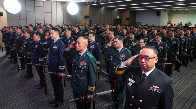 국방부, 삼정검 수여식 실시