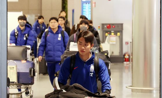 U22 대표팀, 판다컵 정상 후 귀국