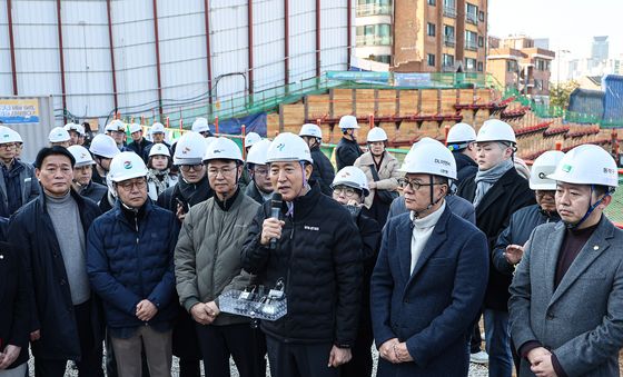 오세훈 시장, 노량진 재정비촉진지구 현장 방문