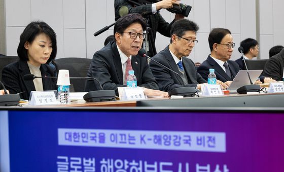 인사말하는 박형준 부산시장