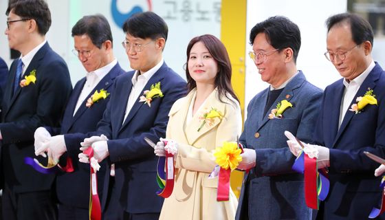 KB굿잡 일자리 페스티벌 참석한 박은빈