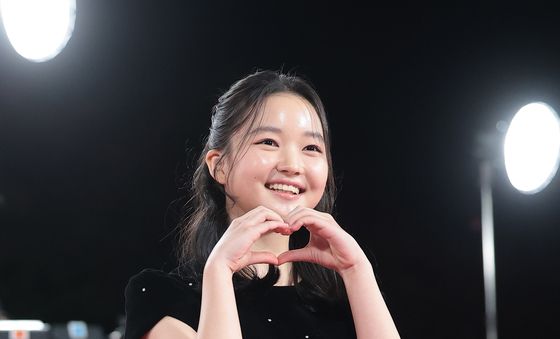 최유리, 사랑스러운 하트