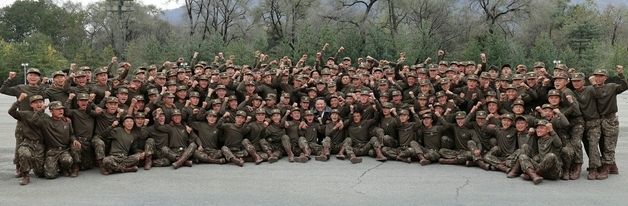 김정은, 러시아 파병 '폭풍군단' 지휘부 방문…"백전백승 군대로 발전해야"