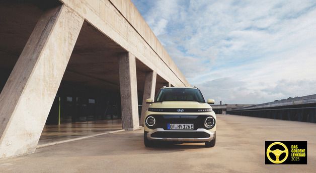 현대차 캐스퍼 일렉트릭, '2025 골든 스티어링 휠 어워드' 수상