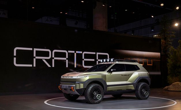 현대자동차, 콤팩트 오프로드 콘셉트카 '크레이터' 세계 최초 공개