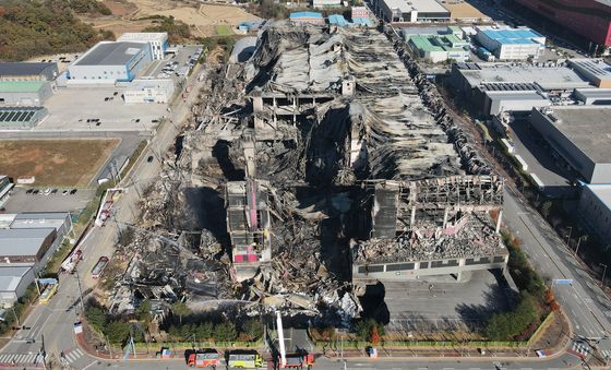 이랜드 물류창고 합동감식 후 방수