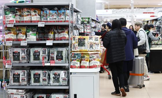 사상 첫 10억 달러 넘어선 김 수출액