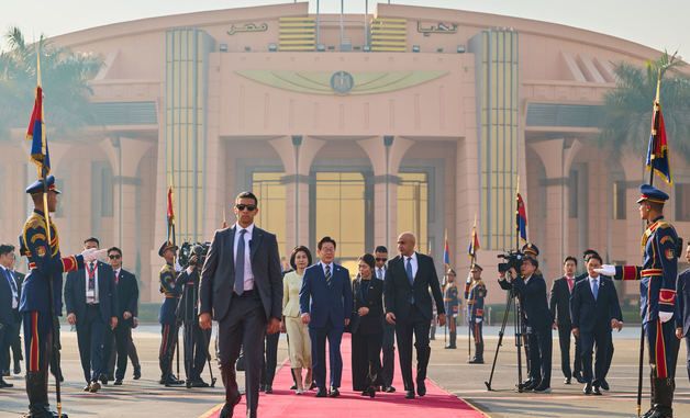 이집트 공식 방문 일정 마친 이재명 대통령