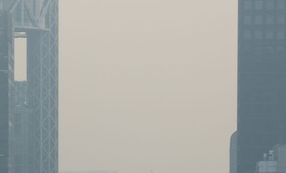 초미세먼지 농도 나쁨