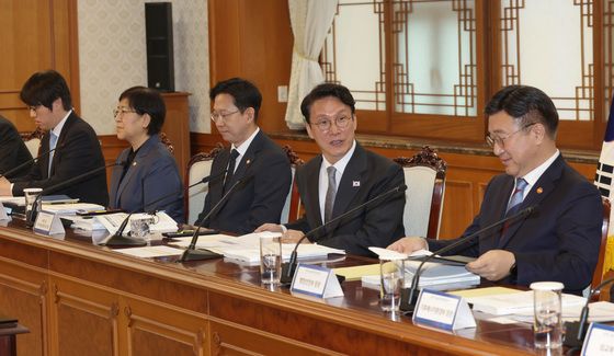 과학기술관계장관회의 주재하는 김민석 총리