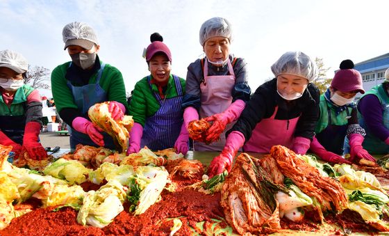 김장은 정성이죠