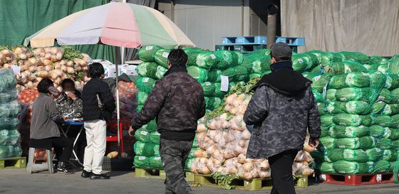 김장 준비하는 발길