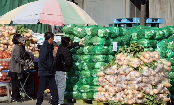김장 준비하는 발길