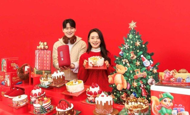 SPC 배스킨라빈스, 2025  크리스마스 케이크 공개