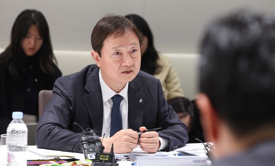 키움증권 찾은 이찬진 금감원장