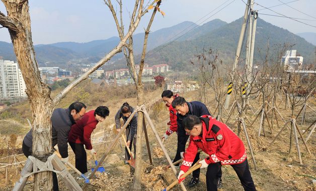 예산군, 충남도와 함께 '숲가꾸기 1일 체험행사' 실시