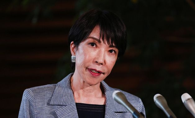 [포토] 트럼프와 통화 내용 설명하는 다카이치 日총리