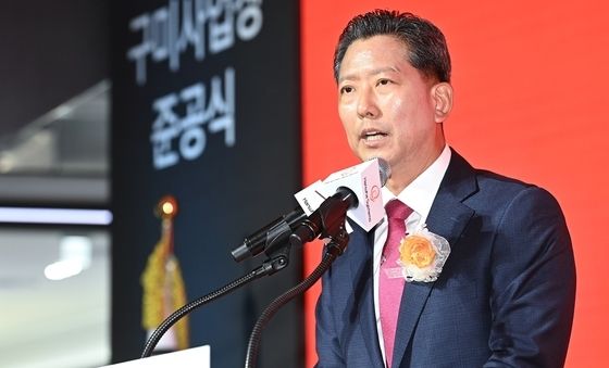 김장호 구미 시장 "한화시스템 구미사업장 준공을 축하합니다"