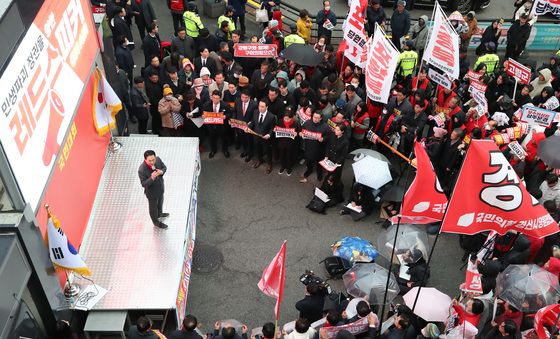 경북 구미 찾은 장동혁 국민의힘 대표