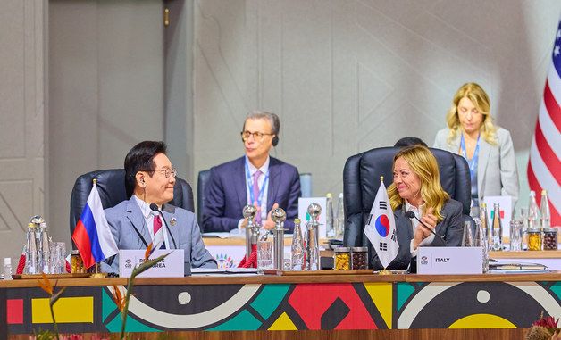 G20 정상회의 발언 마친 이재명 대통령