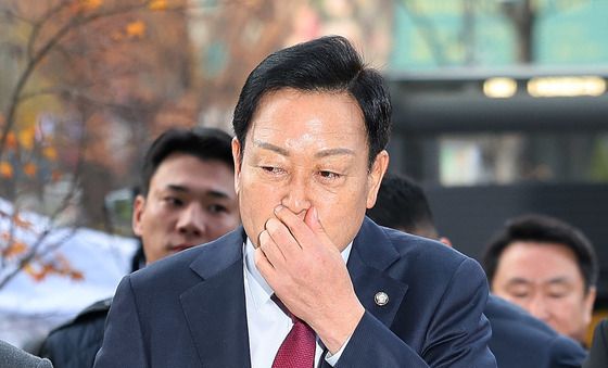 '양평 특혜 의혹' 김선교 의원 특검 첫 피의자 조사